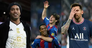 Ronaldinho, Lionel Messi, PSG