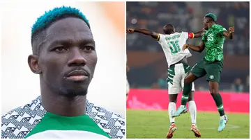 Nigeria's Kenneth Omeruo. Photos: Visionhaus and MB Media.