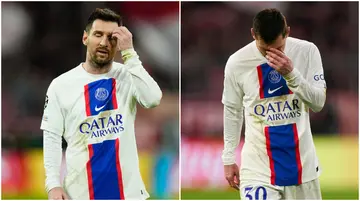 Lionel Messi, PSG, heartbreak, GOAT, fake, troll