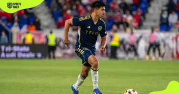 Vancouver Whitecaps FC's Mathías Laborda in action.