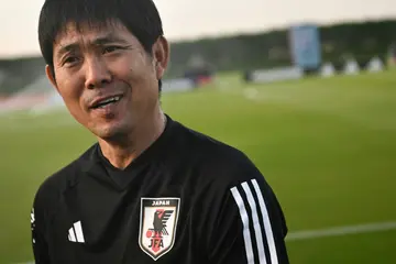 Japan manager Hajime Moriyasu