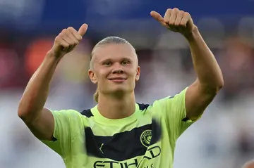 Erling Haaland showed why he was worth Manchester City's wait to replace Sergio Aguero