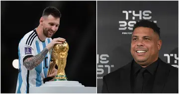 Lionel Messi, Ronaldo Nazario, Argentina, Brazil, World Cup, Qatar