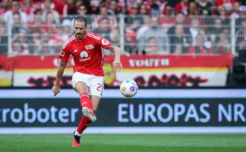 Leonardo Bonucci has started on the bench in both of Union Berlin's last two games