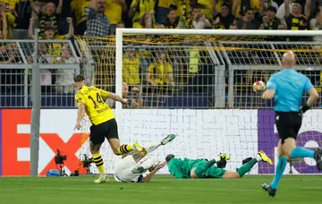 Dortmund forward Niclas Fuellkrug scored the only goal in his side's Champions League semi-final win over PSG on Wednesday