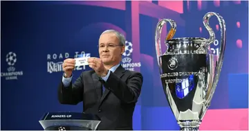 Champions League draw. Photo: Getty images.