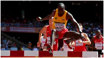 Benjamin Kiplagat in action. Photo: Alexander Hassenstein.