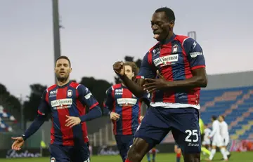 Jubilation as Nigerian striker scores brace to inspire top European League to emphatic victory