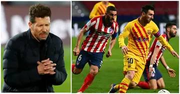 Diego Simeone, Lionel Messi, Kieran Tripper, Atletico Madrid