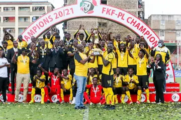 Tusker F.C. players, FKF, CAF, trophies