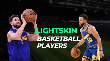 Light skin basketball players