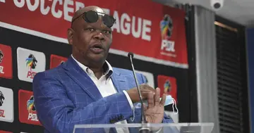 Premier Soccer League prosecutor Zola Majavu.