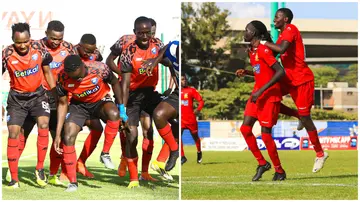 AFC Leopards beat Kariobangi Sharks while Kenya Police beat gor Mahia FKF Premier League matchweek 20. Photos: FKF Premier League.