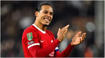 Virgil van Dijk, Liverpool, Fulham, Carabao Cup, Craven Cottage.