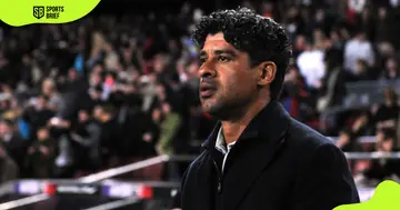 Frank Rijkaard pictured during a match