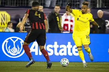 German Hany Mukhtar of Nashville is top scorer in Major League with 13 goals from 18 games after his hattrick against St.Louis on Saturday