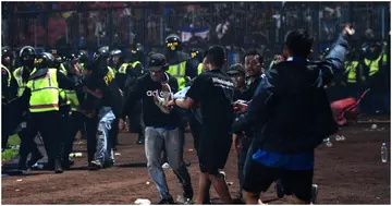 Indonesia, football riot, Persebaya Surabaya Arema