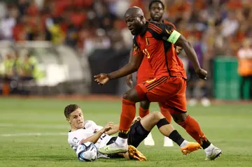 Romelu Lukaku made his Belgium debut in 2010