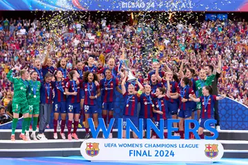 Barcelona Women, Women's Ballon d'Or 2024, Aitana Bonmati, Caroline Graham Hansen, Salma Paralluelo, Mariona Caldentey, Kadiditaou Diani