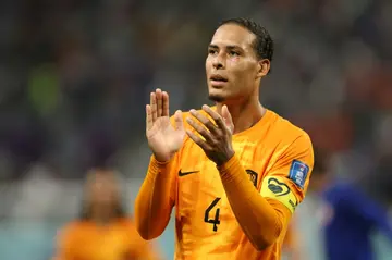 Young footballers in Amsterdam say they hope defender Virgil van Dijk can help the Netherlands beat Argentina
