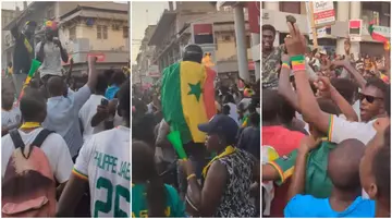 Senegal, Dakar, fans, supporters, jubilation, celebration, qualification, World Cup, Qatar 2022