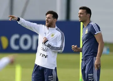 Argentina coach Scaloni shuns legendary Diego Maradona, names Messi as the best of all time
