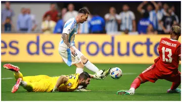 Lionel Messi, Maxime Crepeau, Canada, Argentina, Copa America 2024.