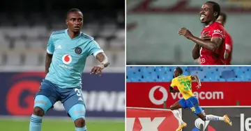 Thembinkosi Lorch. Peter Shalulile, Bandile Shandu, Percy Tau, CAF, Confederation of African Football, South Africa, Interclub Player of the Year