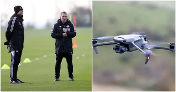 Brendan Rodgers, Leicester City, drone, Premier League, training ground, Premier League, spying.