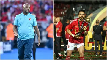 Pitso Mosimane, karim Fouad, Al Ahly, Egypt, Mamelodi Sundowns, Kaizer Chiefs, Abha Club