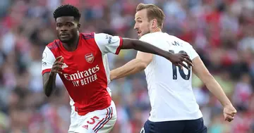 Thomas Partey produces midfield masterclass as Arsenal beat Tottenham in North London derby