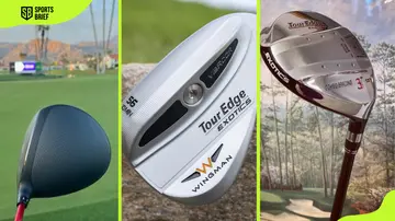 Some of the Tour Edge equipment