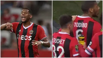 Todibo scored an own goal as Nice lost 2-1 against Montpellier on Friday.