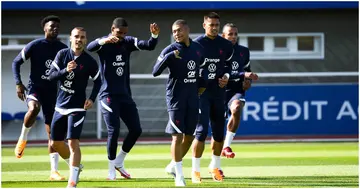 France, UEFA Nations League, Denmark, Antoine Griezmann, Kylian Mbappe, Presnel Kimpembe, Karim Benzema