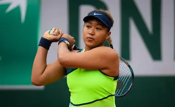 Naomi Osaka's in the French Open in 2022