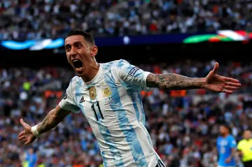 Angel Di Maria will play at this year's World Cup with Argentina