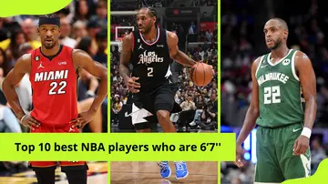 Best NBA players that are 6'7