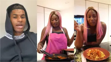 Man United Superstar Challenges DJ Cuppy to a Cooking Show and She Doesn’t ‘Fall Her Hand’
