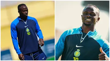 Sadio Mane returns to Al-Nassr training after Senegal's ouster from the 2023 Africa Cup of Nations. Photo: @AlNassrFC_EN.