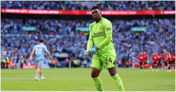 Andre Onana, Manchester United, Manchester City FA Cup, England