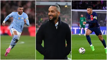Theo Walcott ignored Kyle Walker and Kylian Mbappe in his pick of quickest player.