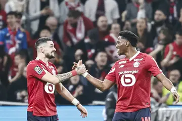 Remy Cabella and Jonathan David both scored as Lille beat Marseille 3-1 in Ligue 1 on Friday