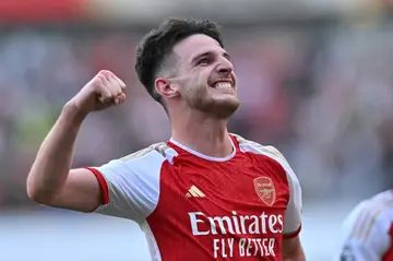 Arsenal midfielder Declan Rice