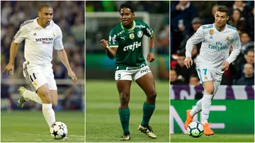 Endrick, Ronaldo de Lima, Cristiano Ronaldo, Real Madrid, Palmeiras, Chelsea