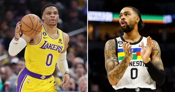 D'Angelo Russell, Russell Westbrook, Los Angeles Lakers, Malik Beasley, Jarred Vanderbilt, Utah Jazz, Minnesota Timberwolves, NBA Trade Deadline, Trade Deadline