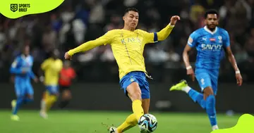 Al-Nassr's Cristiano Ronaldo in action.