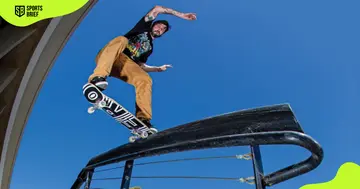 Chris Cole skating.