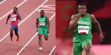 Olympics: Nigerian Athlete Adegoke Beats World’s Fastest Man to Qualify For 100m Semifinal