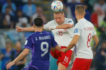 Poland's Kamil Glik helped his team qualify for the last 16 of the World Cup in Qatar