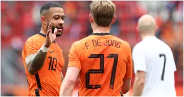 Memphis Depay, Netherlands, Virgil Van Dijk, Xavi Simmons, Louis Van Gaal, Frenkie De Jong, World Cup